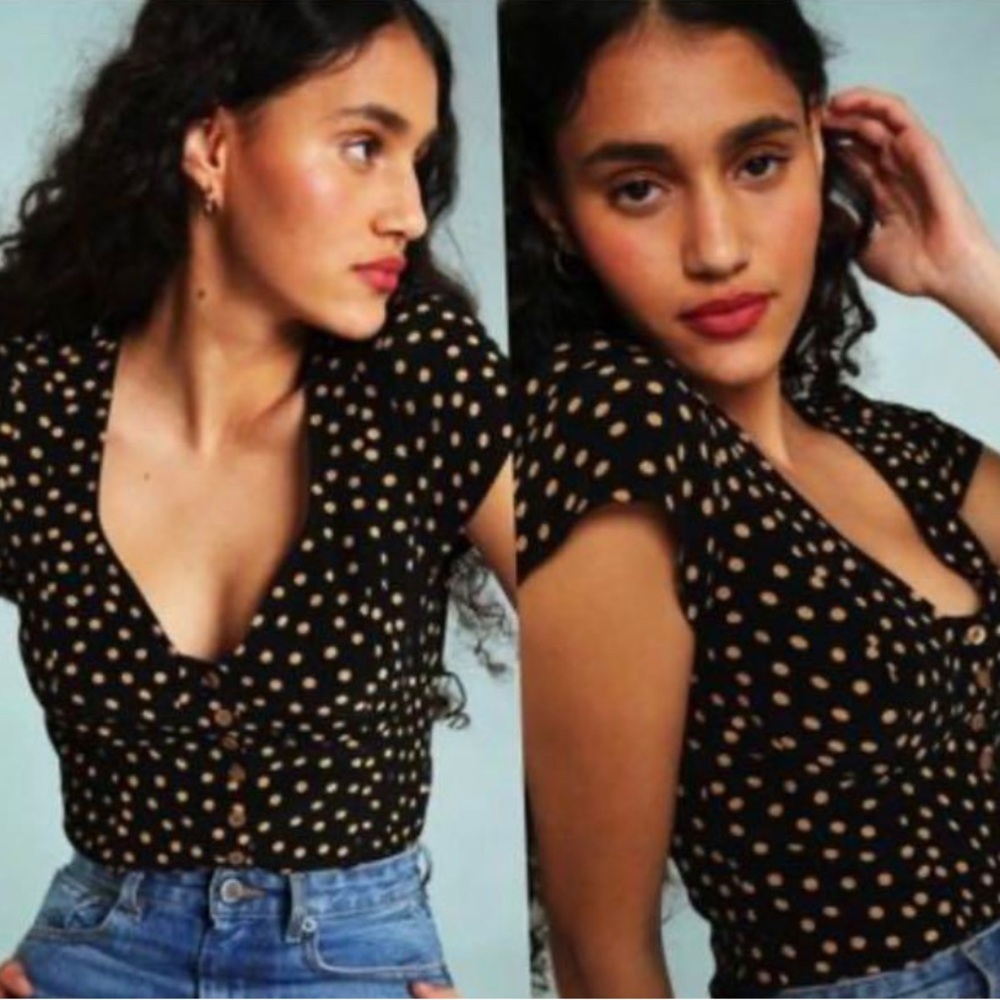 Rouje Polka Dot Women's Top